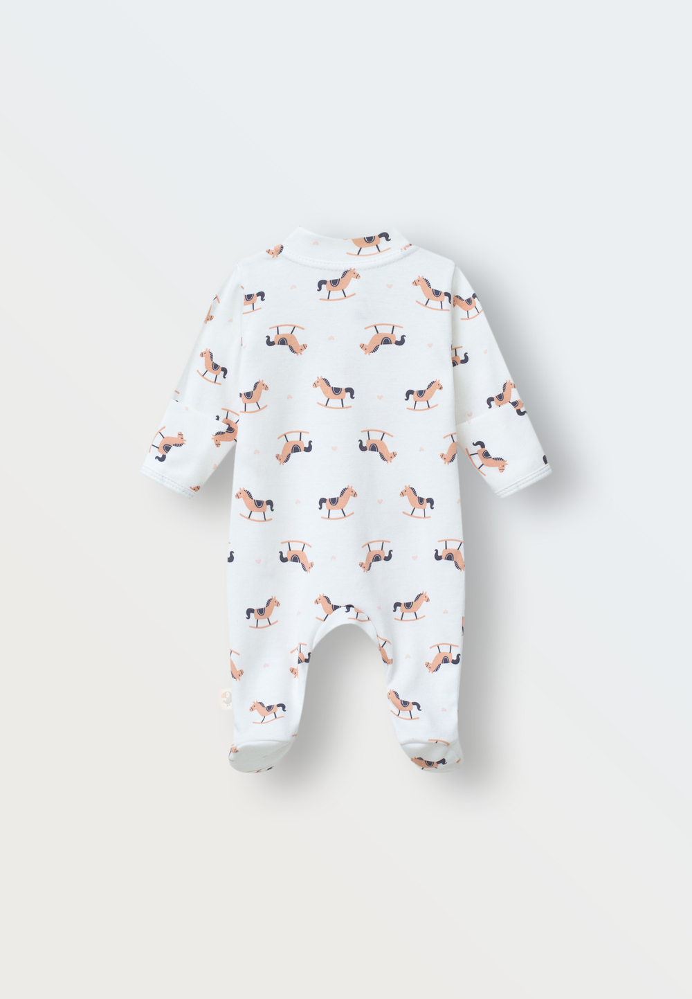 1400-325 Комбинезон на молнии (лошадки)