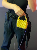 BYSASHAZEMLYA bag in yellow