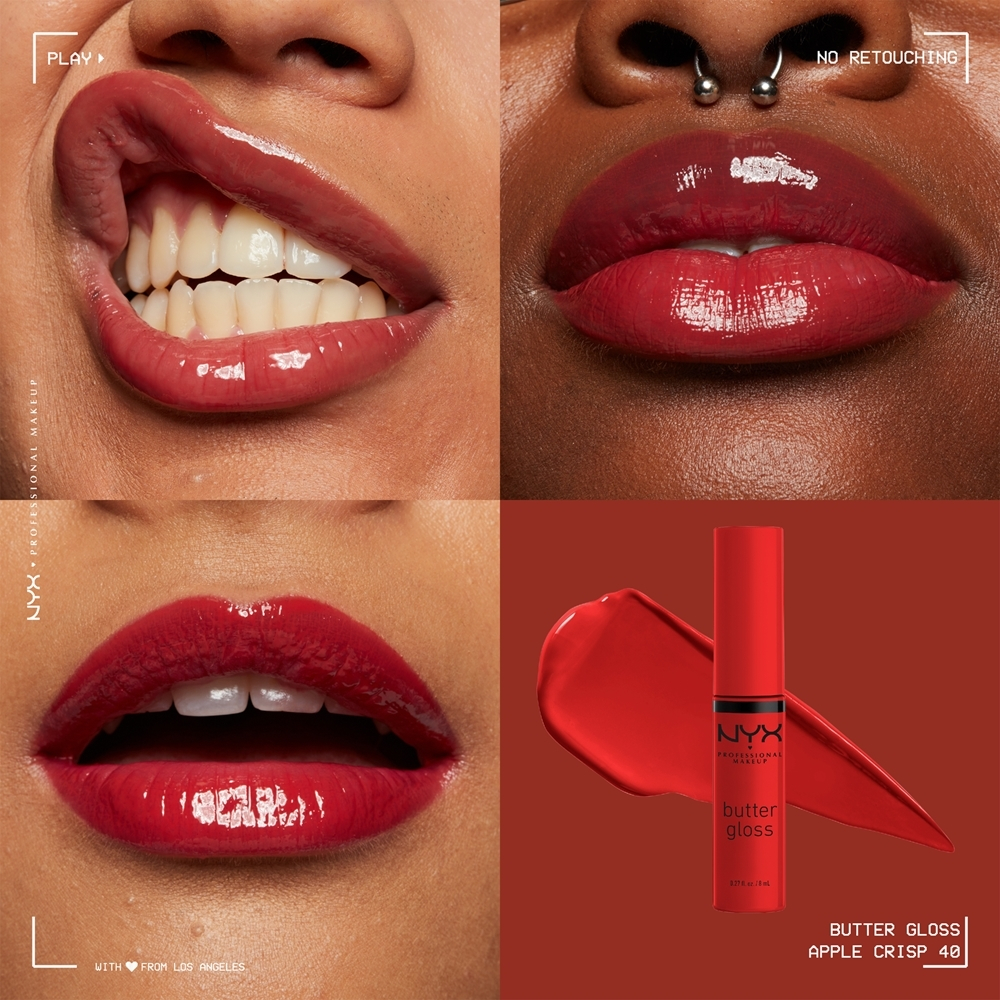 NYX Professional Makeup Butter Gloss - блеск для губ, 8 ml