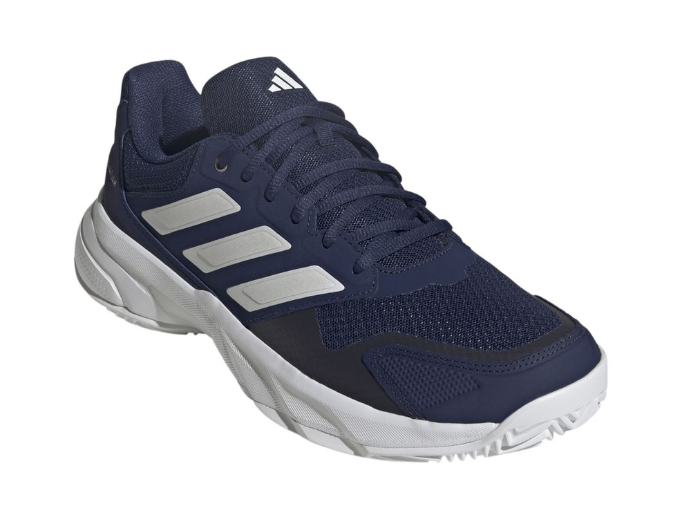 Мужские теннисные кроссовки Adidas CourtJam Control 3 M Clay - dark blue/zero metallic/cloud white