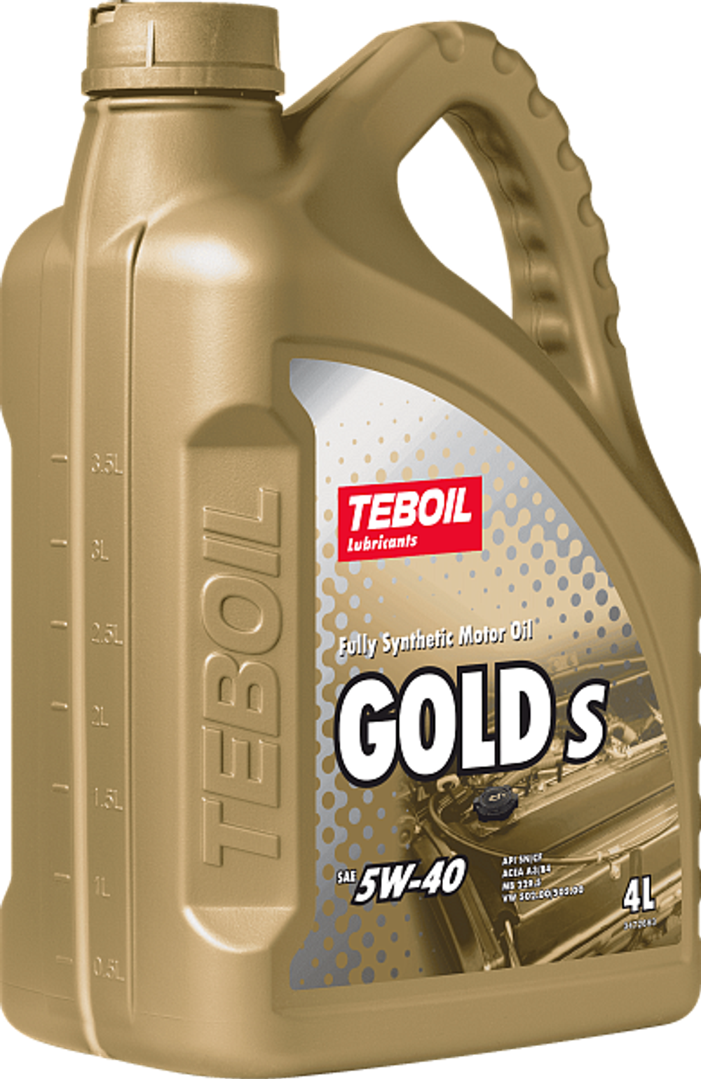 TEBOIL Gold S SN/CF 5W40 4л синт.