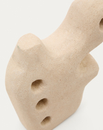 Скульптура из камня Arif в бежевом цвете 20 см