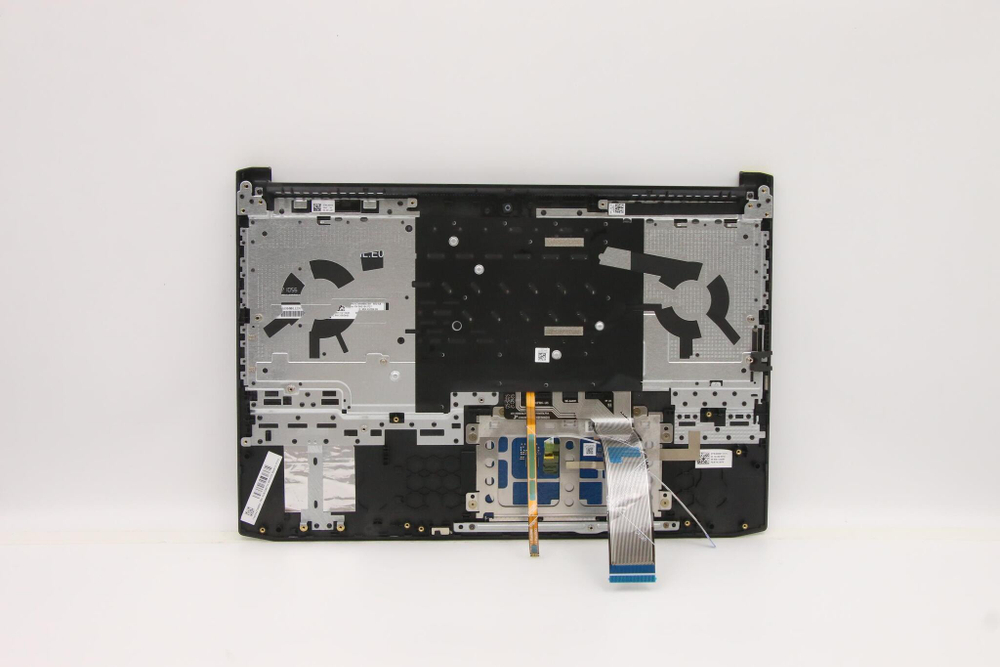 Верхняя панель с клавиатурой (топкейс) для ноутбука LenovoGaming 3-15IHU6 / ACH6 с подсветкой, черная, раскладка - русская (5CB1D66710)