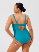 Купальник Zebra слитный мягкая чаша на каркасах (бирюза)