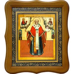 Икона Николай Чудотворец Можайский (Ратный) для молитвы о воинах.