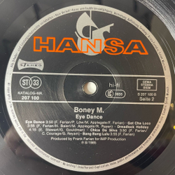 Винтажная виниловая пластинка LP Boney M Бони М Eye Dance (Germany 1985) Todos Buenos