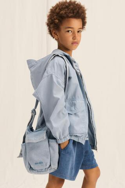 ZARA СУМКА ЧЕРЕЗ ПЛЕЧО, СИНИЙ