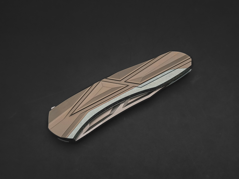 Складной нож Rift Linearion [Tmax BeadBlast]