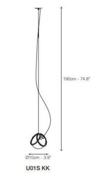 Terzani Pug pendant light