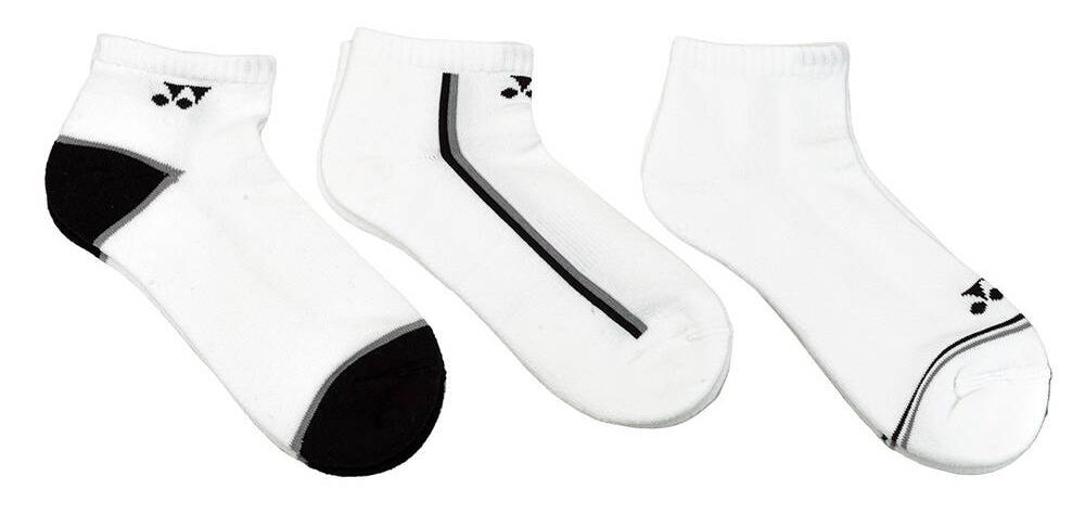 Теннисные носки Yonex Low Cut Socks 3P - white