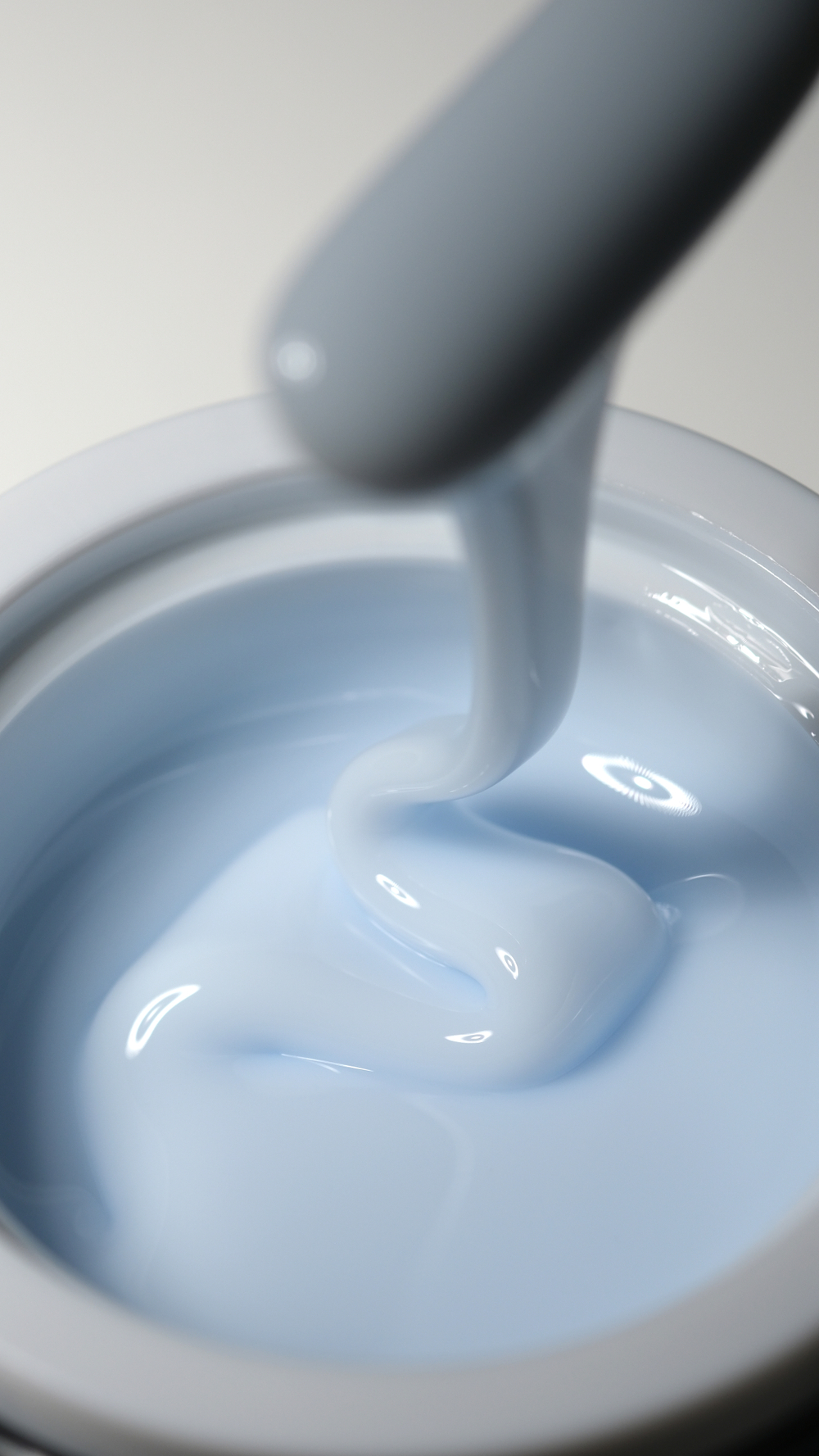 NR Gel Marshmallow - Гель для моделирования №305 молочный с голубым подтоном, 15 гр