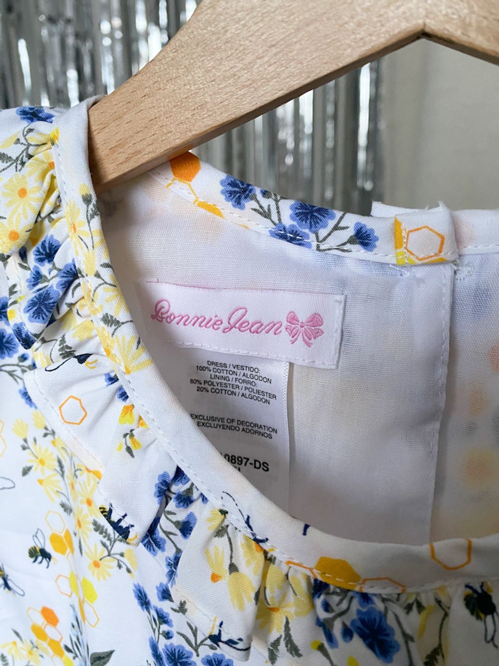 Новое хлопковое платье Bonnie Jean, 140