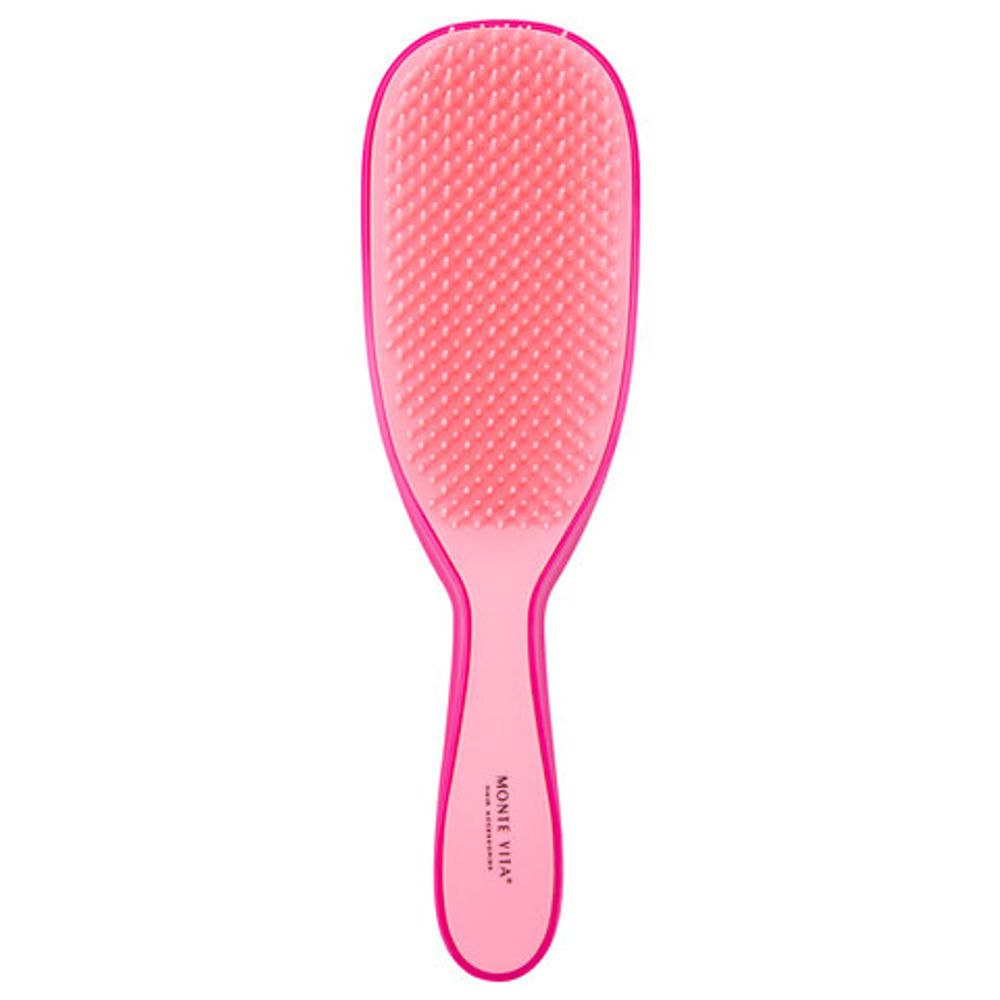 Расческа для волос массажная 22,5х6,5 см, цвета АССОРТИ, MONTE VITA (МОНТЕ ВИТА), 457414