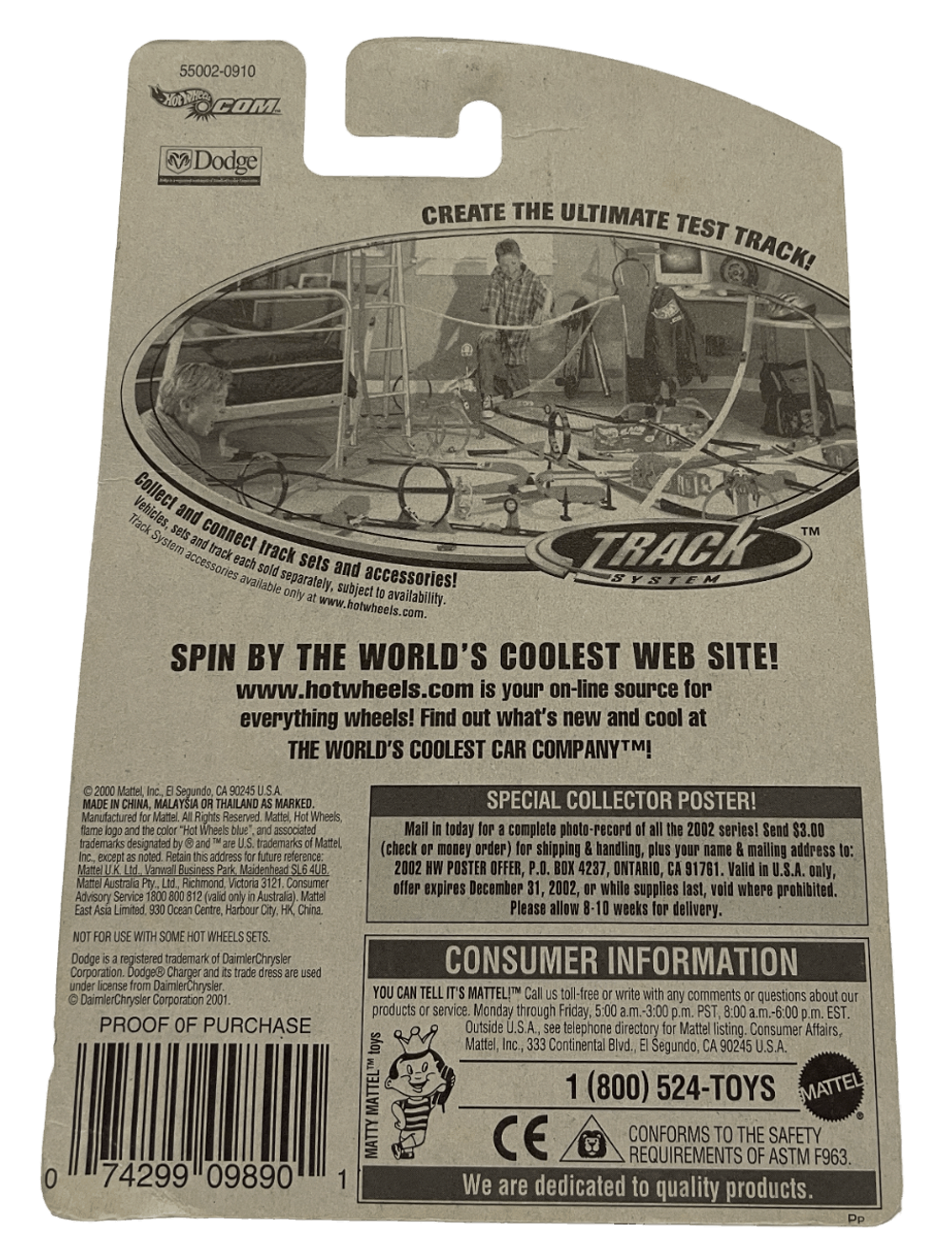 Hot Wheels '67 Dodge Charger (2002)