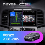 Teyes CC3 2K 9"для Toyota Venza 2008-2016