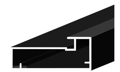 Профиль для алюм. фасадов Z-4, 5600мм, черный матовый, AQ