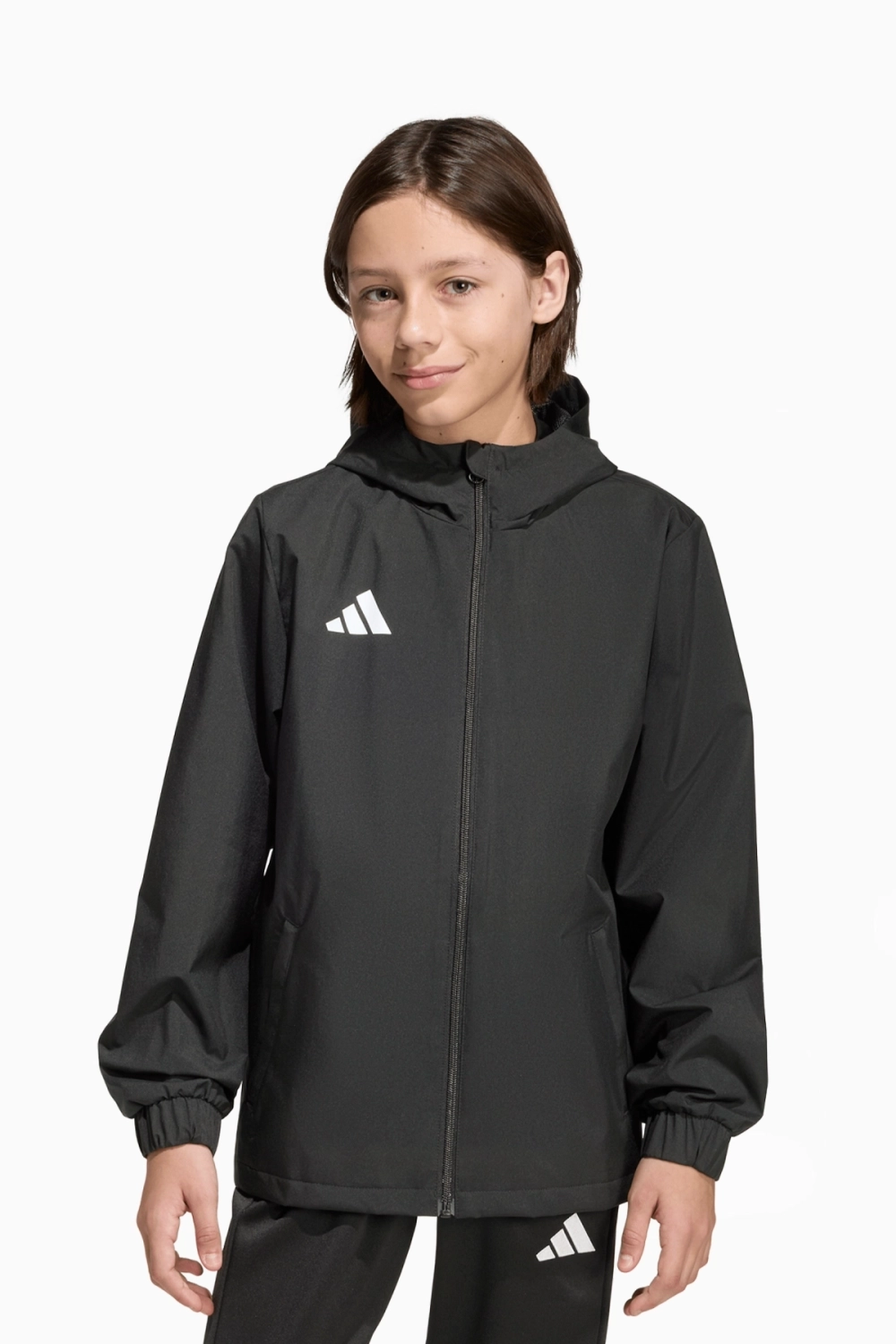 Куртка adidas Entrada 26 All Weather Junior - черный