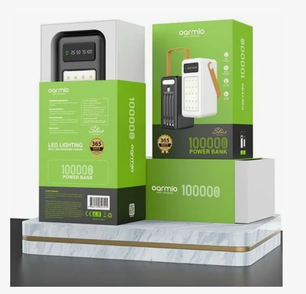 Портативный акк. Power Bank Oarmio MXQ-M148A (80000 mAh)