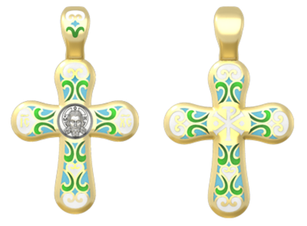 Крест «Спас Нерукотворный. Хризма»