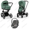 Детская коляска Cybex Priam IV 3 в 1 Leaf Green шасси Chrome Black