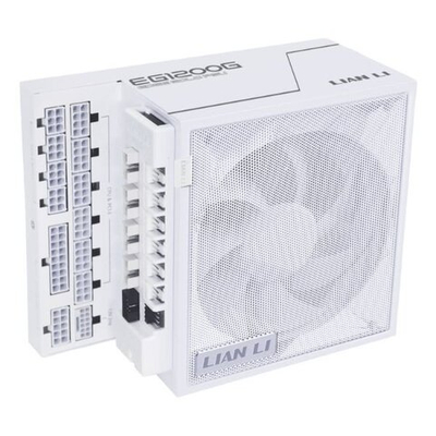 Блок питания Lian Li 1200W, EG1200G, Full Modular, 80+ GOLD, КПД 91.2%, Белый, G9P.EG1200G.WH00.EU