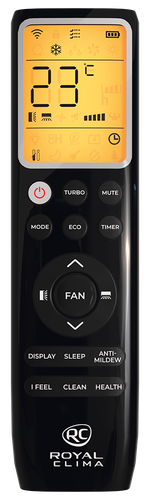 Инверторная сплит-система серии ROYAL SUPREMO NERO FULL DC EU Inverter RCI-RSN40HN (комплект)