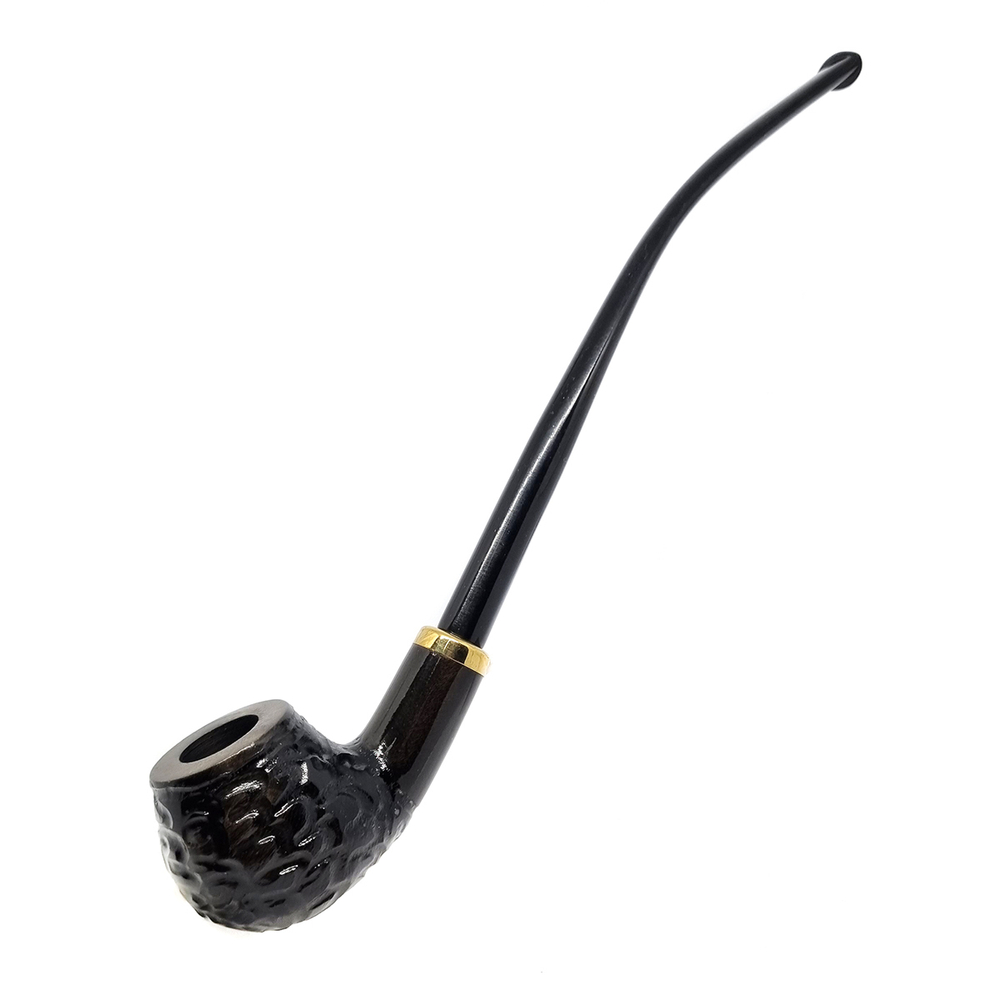 Трубка "Mr. Brog" №14 Churchwarden темно-коричневый рустик (Охладитель, Груша)