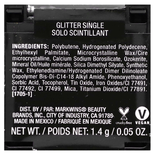 wet n wild, одинарная блестка, Toasty, 1,4 г (0,05 унции)