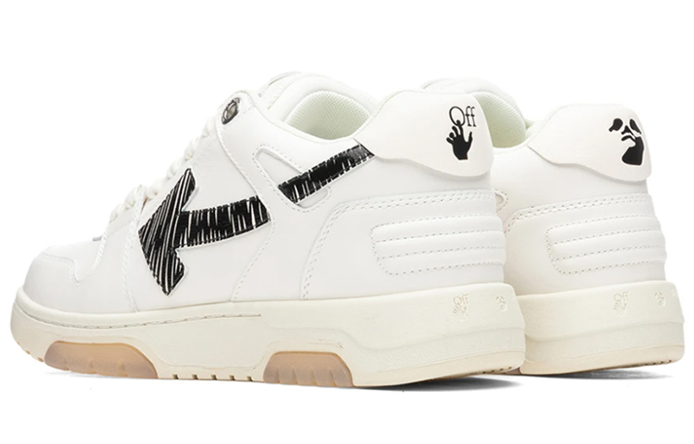 OFF WHITE Out Of Office Low Sneaker Black