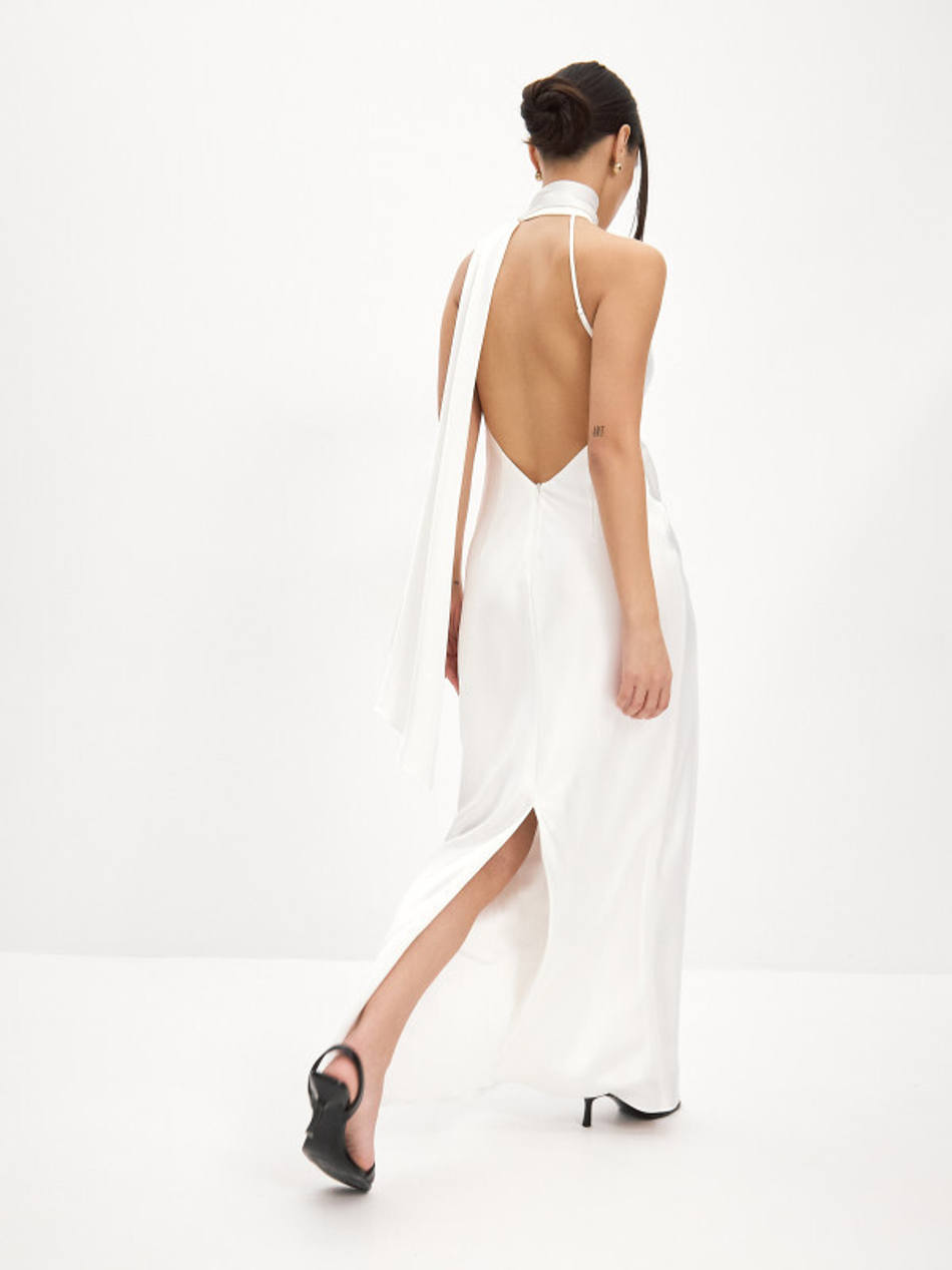 Платье с шалью