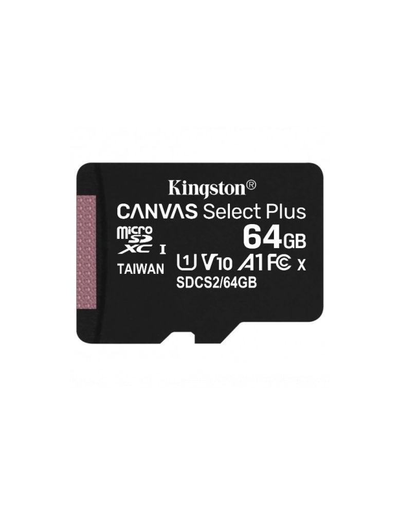 Micro SecureDigital 64Gb Kingston SDCS2/64GBSP (MicroSDHC Class 10 UHS-I)
