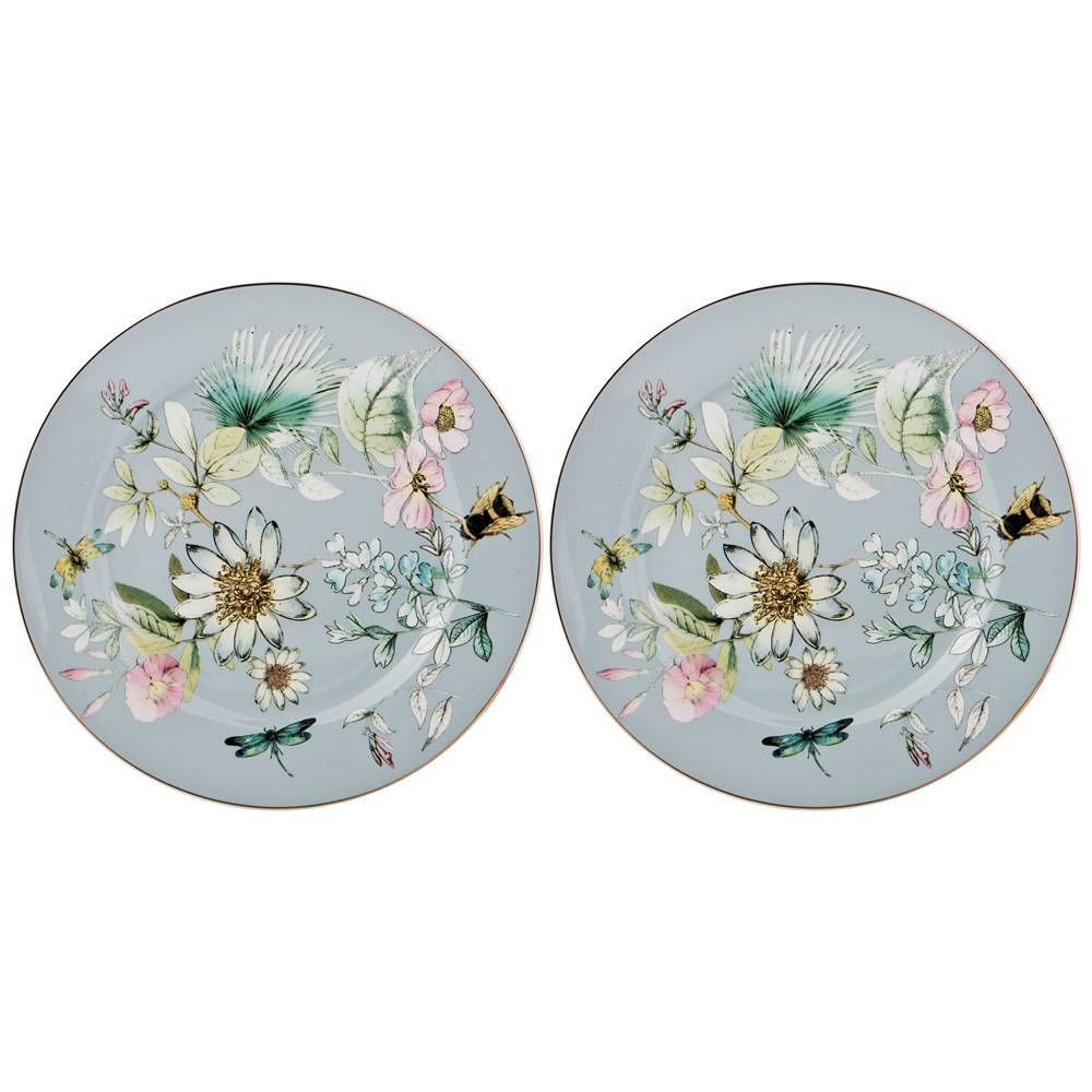 НАБОР ТАРЕЛОК LEFARD "БЛОССОМ" 2 ШТ. 20,5 СМ (КОР=18НАБ.)