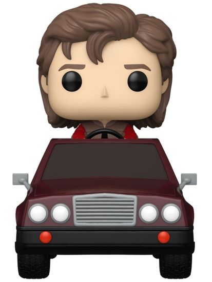 Фигурка Funko POP! Rides Stranger Things S5 Steve Harrington in Car (137) 86619 / Фигурка Фанко ПОП! по мотивам сериала "Очень странные дела", Стив Харрингтон