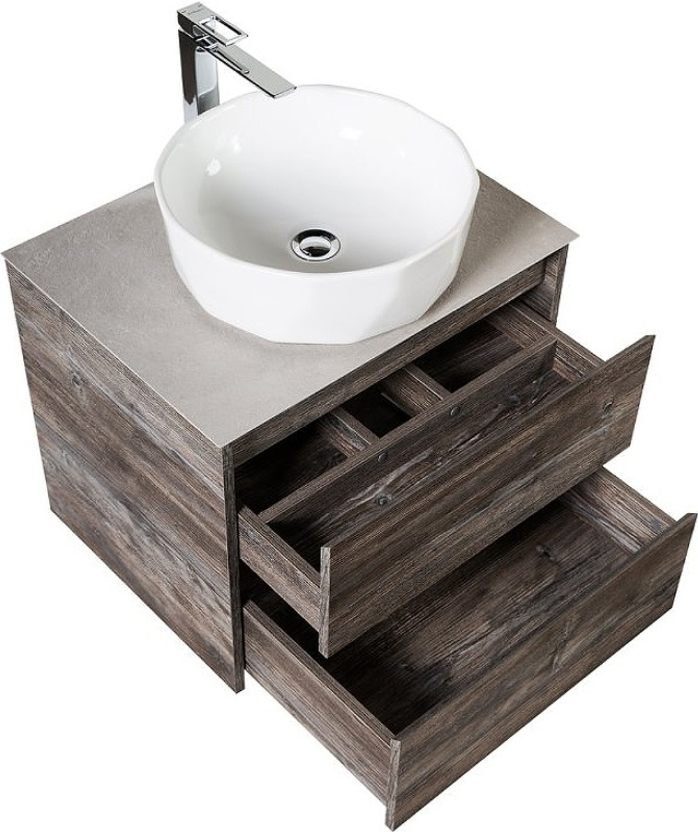 Тумба под раковину BelBagno Kraft 60 KRAFT-600-2C-SO-PP подвесная Pino Pasadena