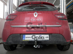 Фаркоп оцинкованный Galia R080A для Renault Clio хетчбек 2005-2012, 2012-(паспорт и сертификат в комплекте)(без электрики)