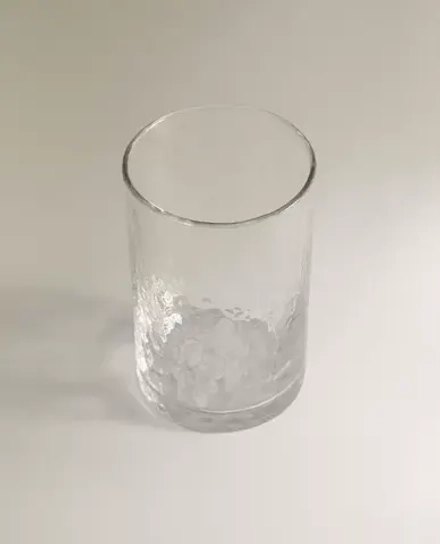 ZARA HOME СТАКАН ИЗ СТЕКЛА АСИММЕТРИЧНОЙ ФОРМЫ ДЛЯ ПРОХЛАДИТЕЛЬНЫХ НАПИТКОВ