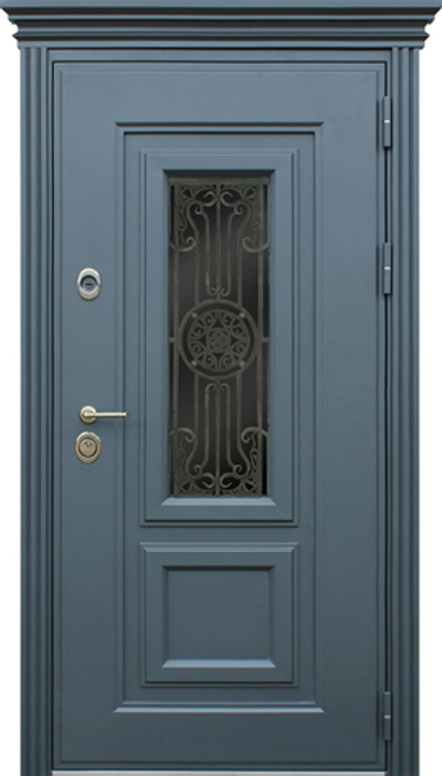 Стальная дверь "Сапфир". Заказная модель.
