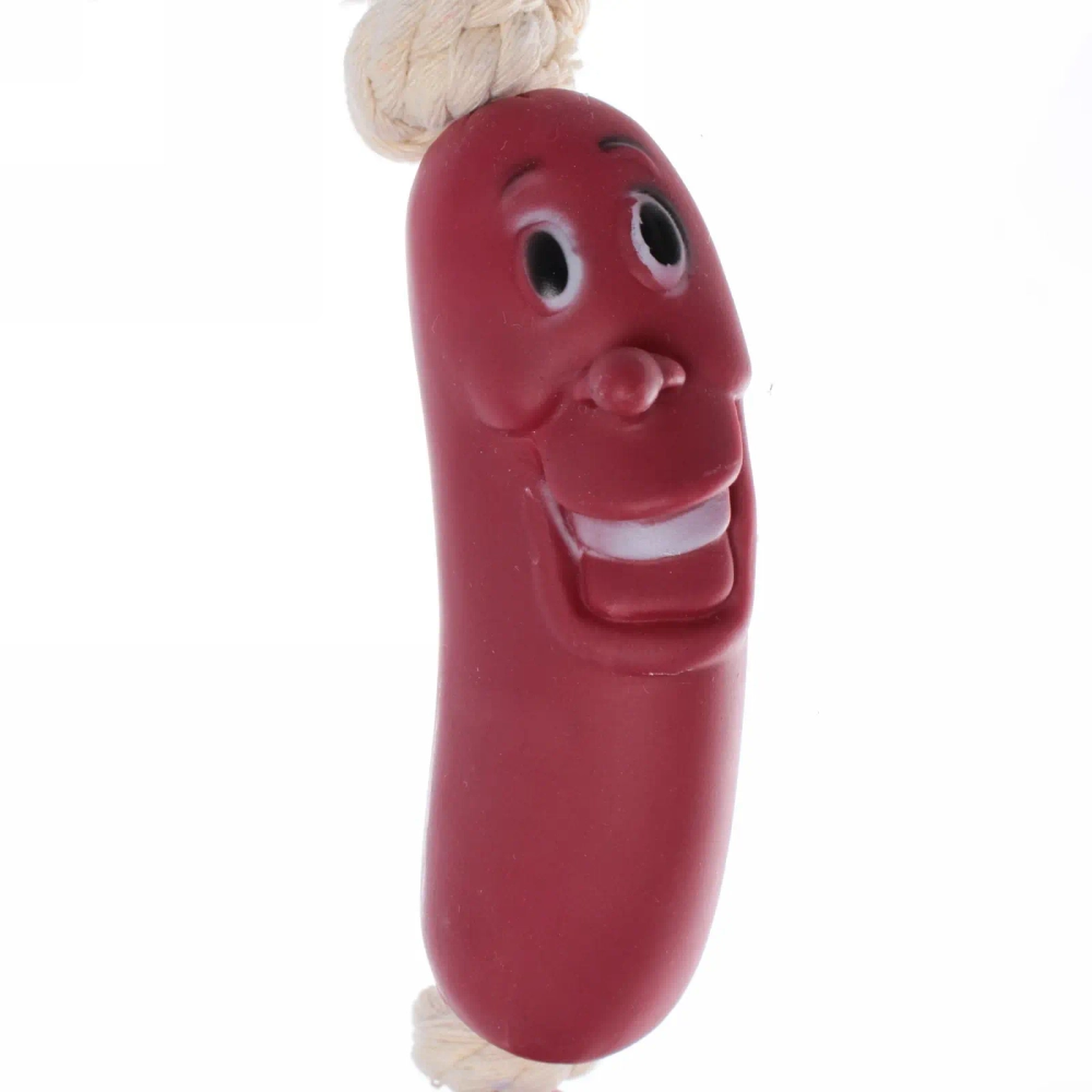 Игрушка - канат для собак «Сосиски для Бро», цвет как на фото, 57см (лейбл)