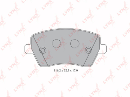 Тормозные колодки LYNX BD-5739