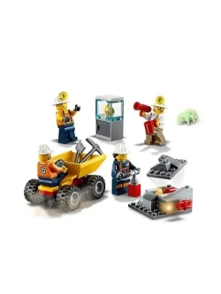 Конструктор Сити "Бригада шахтёров" 106 деталей