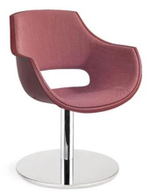 Кресло вращающееся c обивкой Papatya Opal-M Pro Soft