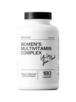 Женский мультивитаминный комплекс Women’s multivitamin complex, 180 капсул | MOLODAY