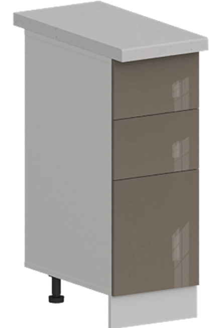 Кухня Модуль ШН3Я 300 Ликата / Капучино