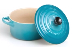 Le Creuset - Мини-кокотница 10см Карибский бассейн / артикул   71901101700100  / GTIN 843251103423