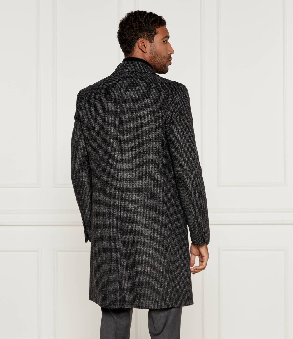 Пальто H-Hyde BOSS BLACK - серый(50528132)