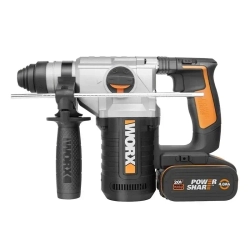 WORX WX392 аккумуляторный перфоратор (2 x 4 Ач, ЗУ)