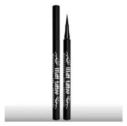 LuxVisage Подводка-фломастер для глаз MATT TATTOO waterproof 24H черная