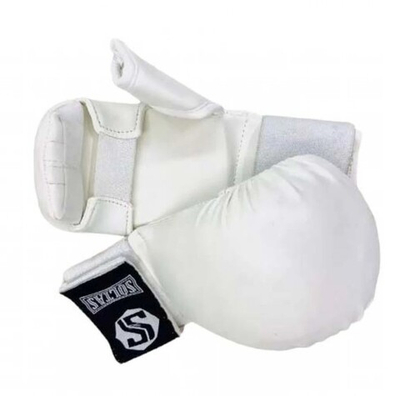 Перчатки накладки для карате SOLTAS, цвет ,белый,