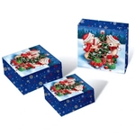 Коробка подарочная «Украшаем елку» 20*20*9.5 см