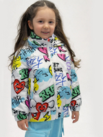 Куртка демисезонная для девочки 3-7 лет Милашка Сьюзи